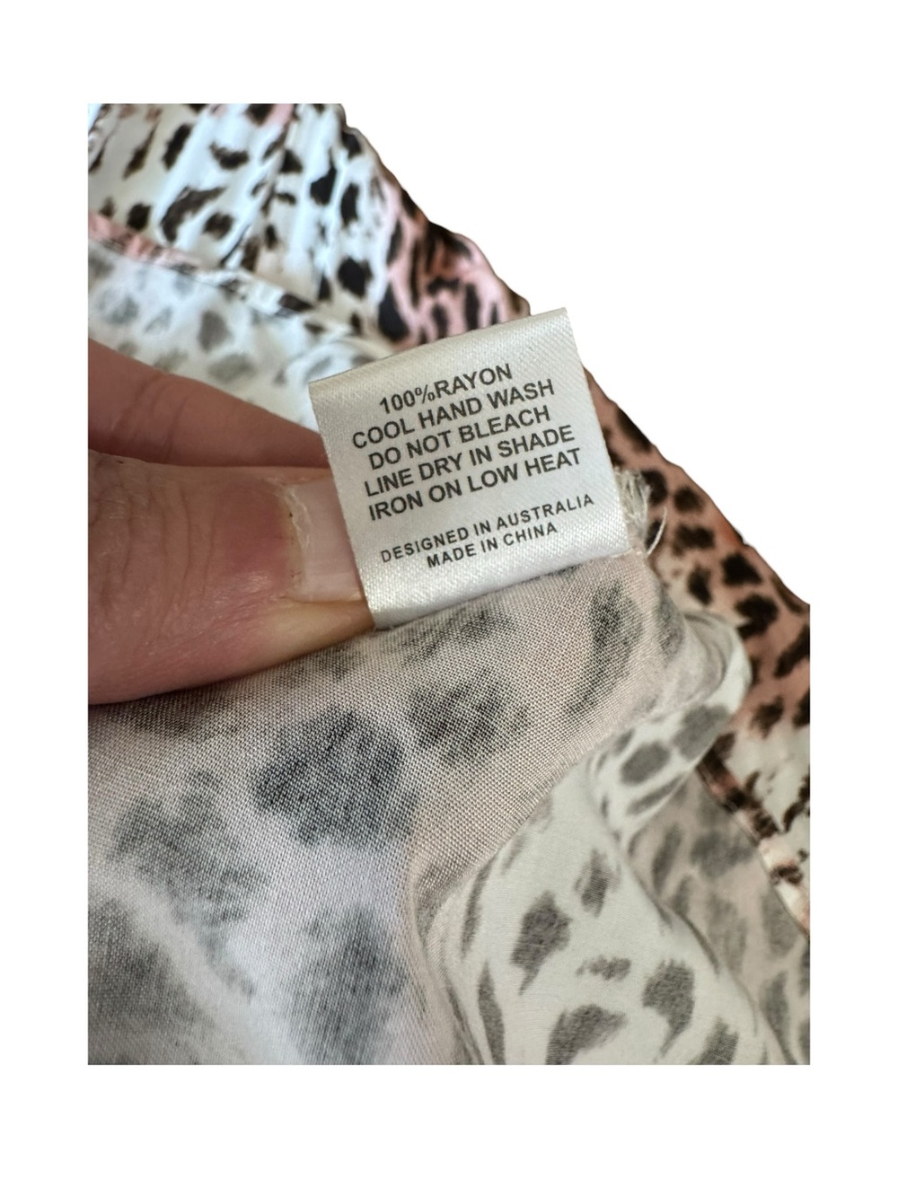 KIVARI | NEW Zephyr Wrap Maxi Dress in Leopard Print, Size Medium - Picture 11 of 14